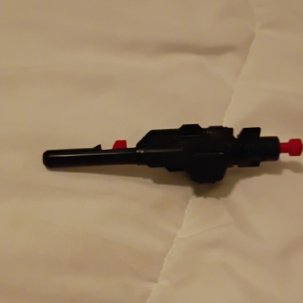 Black and Red Toy Accessory
